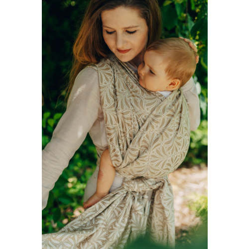 Long Woven Wrap, Airglow | Mama & Roo's