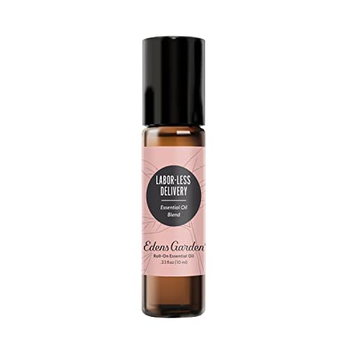 Edens Garden Labor-Less Delivery Essential Oil Roll-On Blend- 100% Pure Premium Grade, Natural, Therapeutic, Aromatherapy, Kid & Skin Safe, The Best for Relaxation Pre-Diluted 10 ml (.33 fl oz)