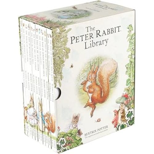 The Peter Rabbit Library: 12 Book Box Set by Beatrix Potter