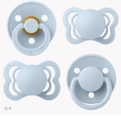 BIBS Baby Blue Try-It Collection: Ideal Pacifier Set – Bibsworld store US