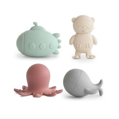 Sealife Mold Free Bath Play Set - 4 Pack