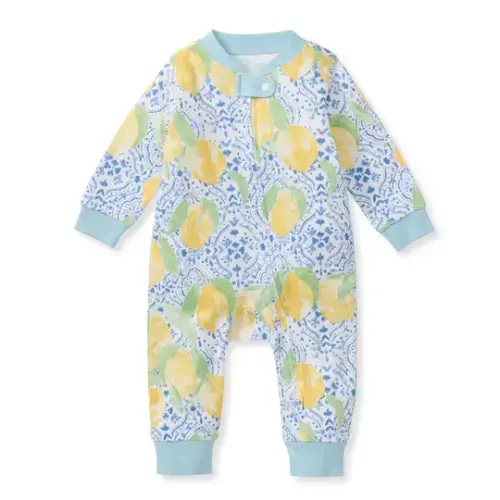 Lemon Tiles Organic Cotton Sleep & Play – Burt's Bees Baby