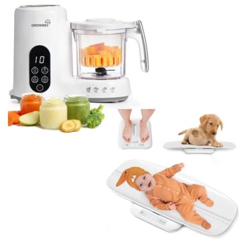 GROWNSY Baby Food Maker and Baby Scale