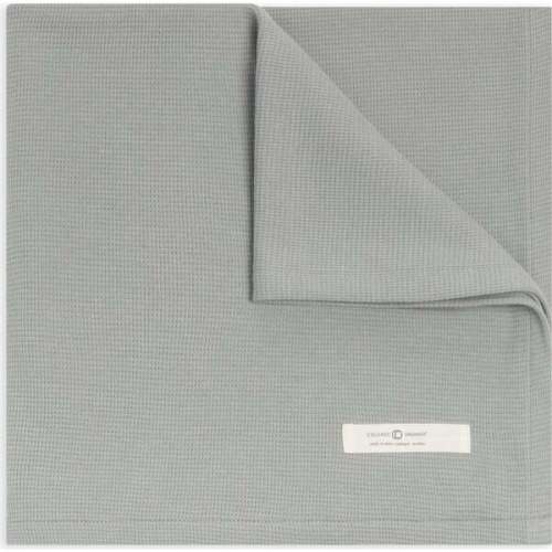 Light Stroller Blanket - Waffle Knit Baby Blanket Mist - Colored Organics | Maisonette
