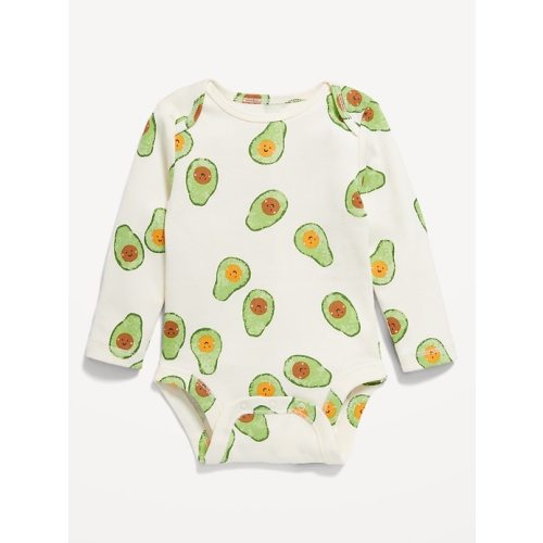 Long-Sleeve Printed Bodysuit for Baby