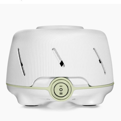 Yogasleep Dohm (White,Green) The Original White Noise Machine, Relaxing Natural Sound from a Real Fan, Noise Cancelling for Office Privacy, Sleep Aid for Adults & Baby, Travel Size Pink Noise Machine