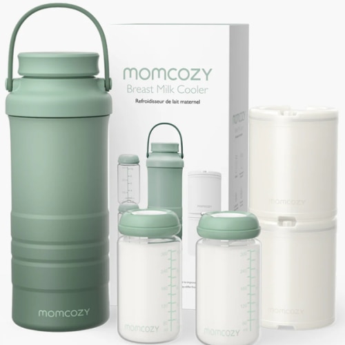 Momcozy Portable Breast Milk Cooler: Keep Milk Cold for 24 Hours