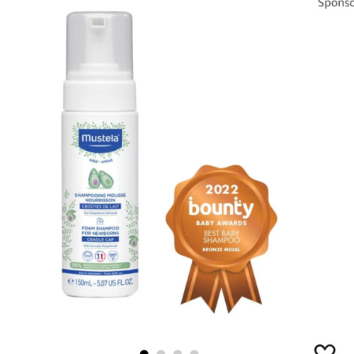Mustela Newborn Foam Shampoo - cradle cap prevention - 150ml : Amazon.com.au: Baby