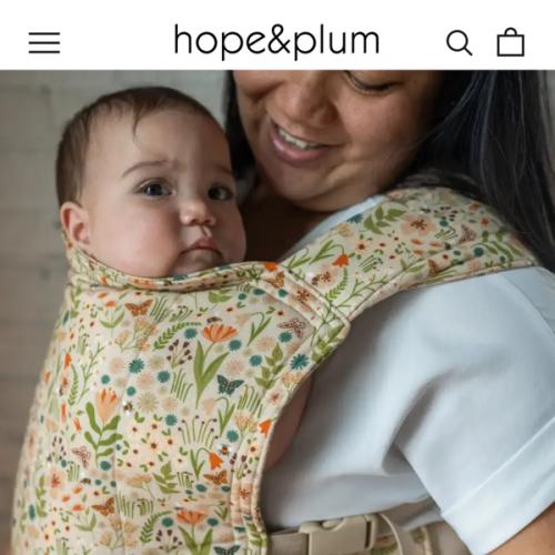 Wildflower Baby Carrier | Ergonomic Soft Structured Carrier