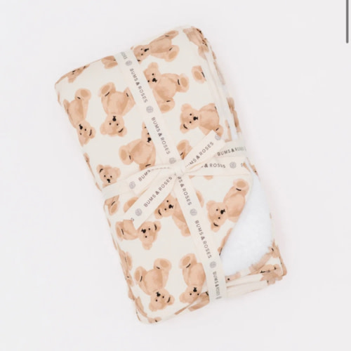 Bear Hugs Bum Bum Blanket - Plush