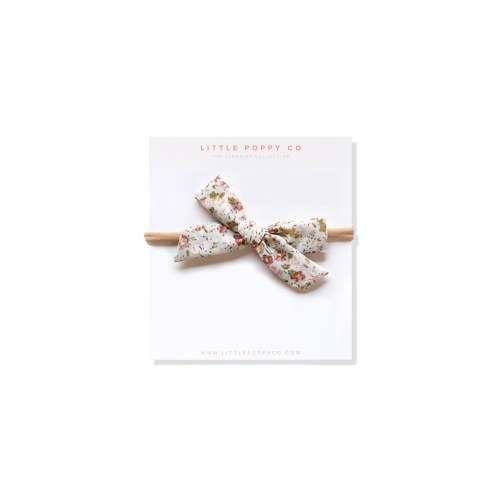 Autumn Floral Headband Bow