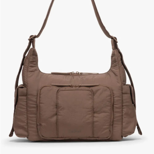 Crossbody Diaper Bag - HAZELNUT