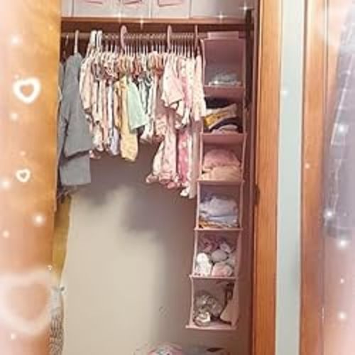 Delta Children Nursery Storage 48 Piece Set - Easy Storage/Organization Solution - Keeps Bedroom, Nursery & Closet Clean, Beige