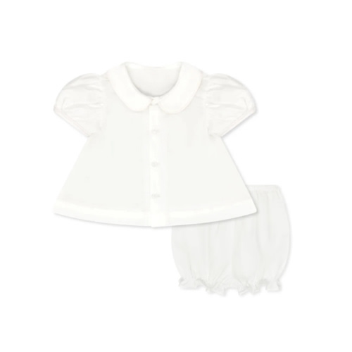 Adorable Diaper Set - Blessings White, PInk