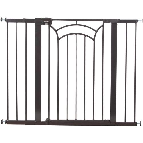 Safety 1st Easy Install Baby Gates for Doorways, Tall & Wide, Décor Easy Install, Pressure Mount Fastening, No Drilling