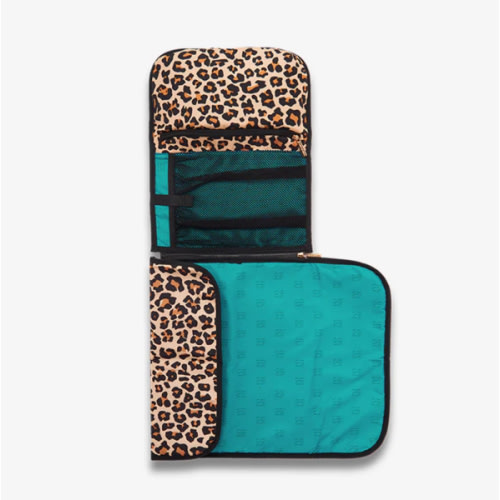 Leopard Spots Brown Travel Changing Pad | Lana Leopard Tan