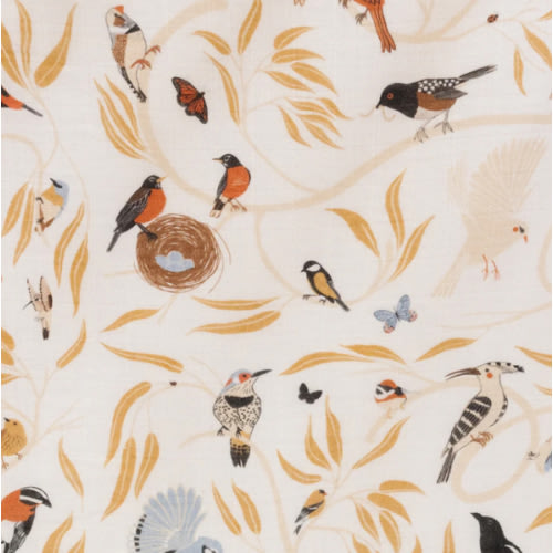 For the Birds Crib Sheet