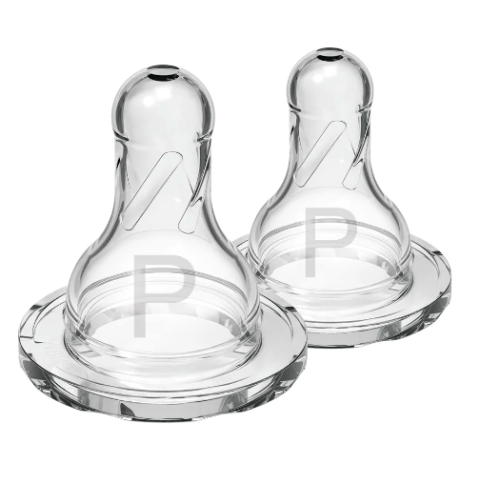 Preemie Dr. Brown's Silicone Nipple, 2-Pack