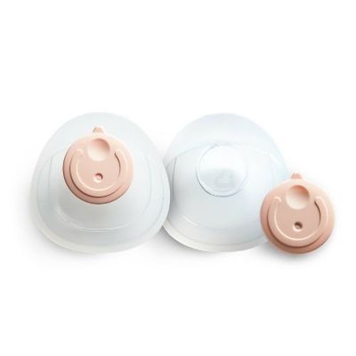 Munchkin Silicone Breast Milk Collector Cup With Storage Plug - 2pk