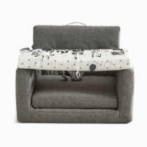 Wonder & Wise Rolling Along Square Chair - Gray