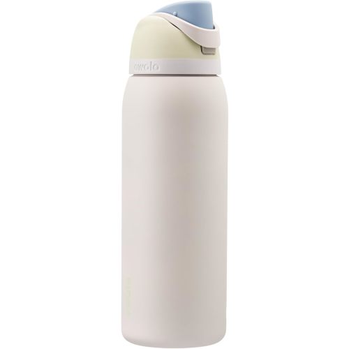 FreeSip Insulated Stainless Steel Water Bottle with Straw for Sports, Travel, and School BPA-Free Sports Water Bottle, 40 oz, Iced Breeze