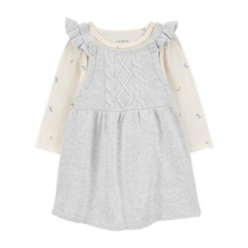 Baby 2-Piece Long-Sleeve Bodysuit & Sweater Knit Jumper Set - Carter's | Carter's