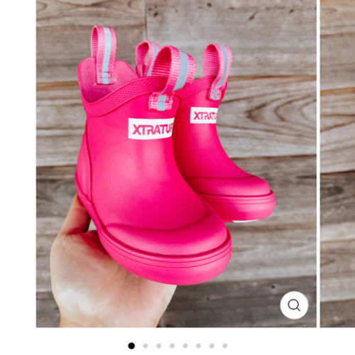 Kid's XTRATUF Ankle Deck Boots in Pink – Boot Country