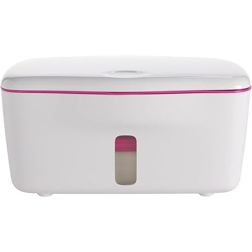 OXO Tot Perfect Pull Wipes Dispenser, Plastic, Silicone, Pink