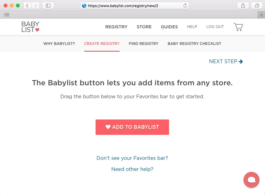 Create a Babylist