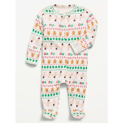 2-Way-Zip Sleep & Play Footed One-Piece for Baby
