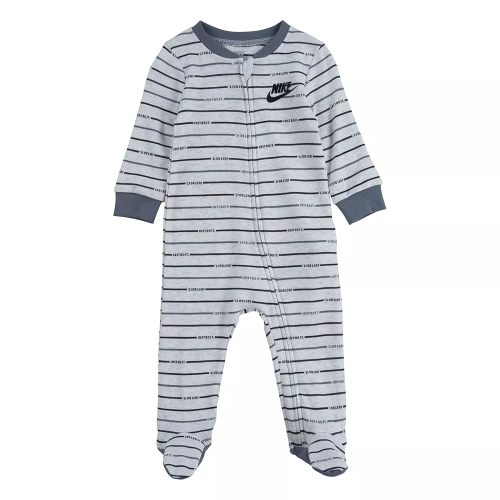 Nike Baby Boy All Over Print Full Zip Footed Coverall (G(56E489-X58)/B, Newborn)