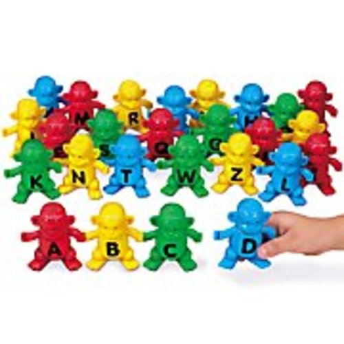 Linking Letter Monkeys - Uppercase