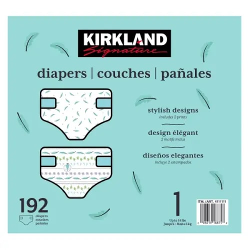 Kirkland Signature – Couches, tailles 1 - 2