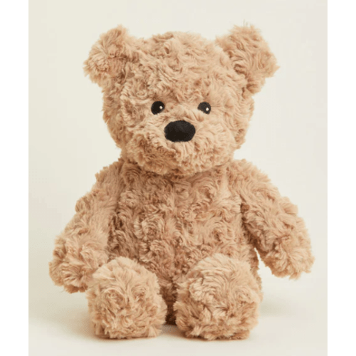 Microwavable Brown Curly Bear Warmies | Warmies USA