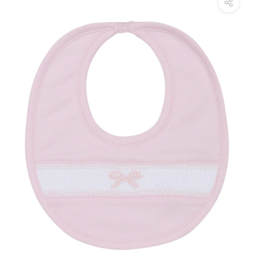 Bow Smocked Bib