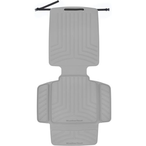 WeatherTech Child Car Seat Protector with Back | Spill Protection, Prevents Seat Compression, Grey