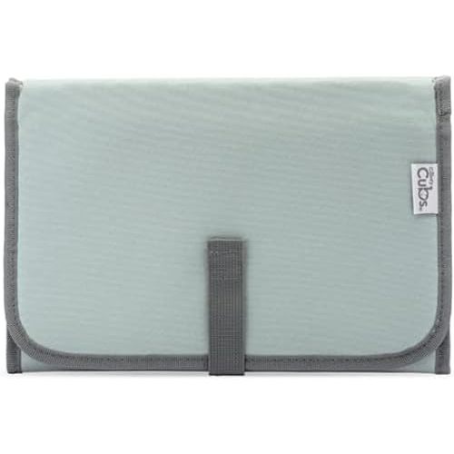 Baby Changing Pad, Portable Diaper Changing Pads for Newborn Girl & boy – Waterproof Travel Changing Station- Gift by Comfy Cubs (Earth Green, Compact)