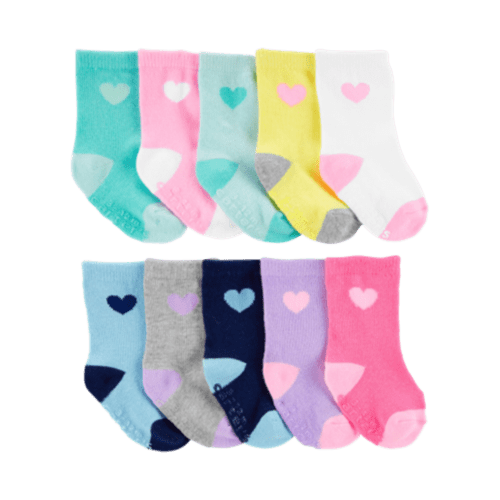 Baby 10-Pack Crew Socks - Carter's | Carter's