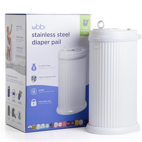 Amazon.com : ubbi fluted diaper pail