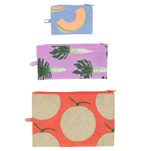 Flat Pouch Set – City Bird