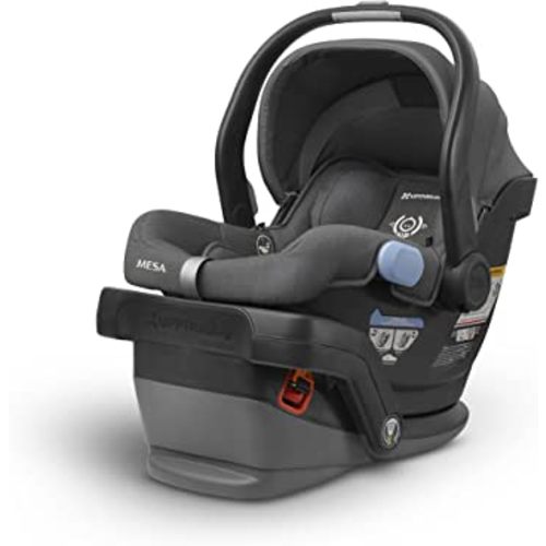 MESA Infant Car Seat - JORDAN (charcoal mélange|merino wool) + MESA Base, 1 Count (Pack of 1)