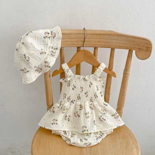 Vintage Floral Romper