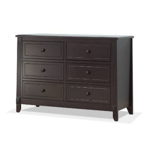 Sorelle Berkley 6-drawer Double Dresser - Espresso