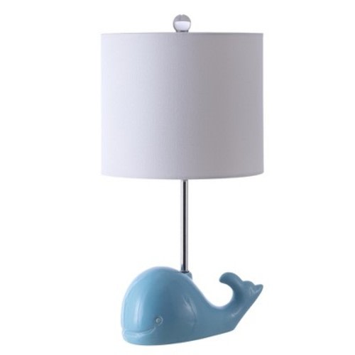 Walter Whale Lamp - Safavieh, Color: Blue