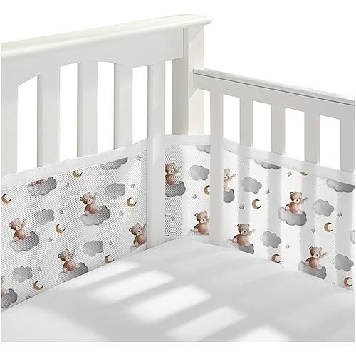 Four Season Breathable Baby Crib Bumper adds Some Safety Protection to Your Baby Crib(6)