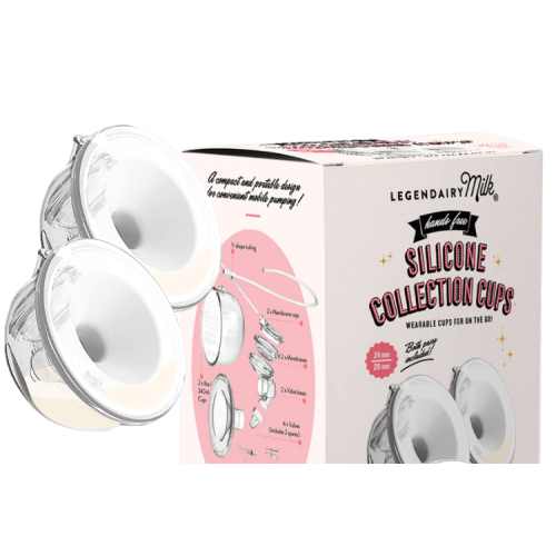 Silicone Milk Collection Cups | Legendairy Milk