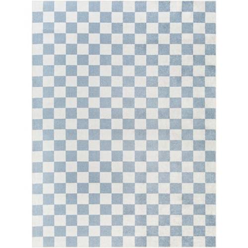 Lillian Blue 8 ft. x 10 ft. Checkered Area Rug
