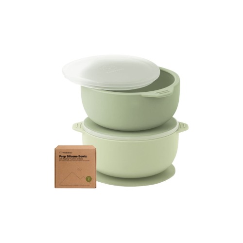 2-Pack Silicone Suction Bowls
