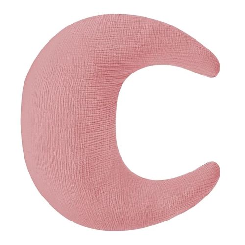 SWESEN Nursing Pillow Cover, Soft Removable Cover for Breastfeeding Pillows, Pillow Slipcover for Baby Boys and Girls, Comfortable & Breathable, Pink, Washable (Only Cover)