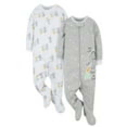 Gerber Baby Neutral Sleep ´N Play Footed Pajamas, 2-Pack, Sizes Preemie - 6/9 Months